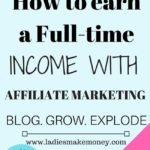 How to earn a full -time revenue with affiliate marketing online. If you're beginning an…