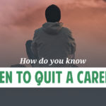 Should I keep or ought to I go? Wrestling with the choice to give up a profession