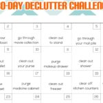 Organise Your Home With This 30-Day Declutter Challenge