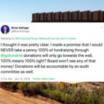 Old tweets present ‘We Build the Wall’ scammer calling legal investigation ‘preten...
