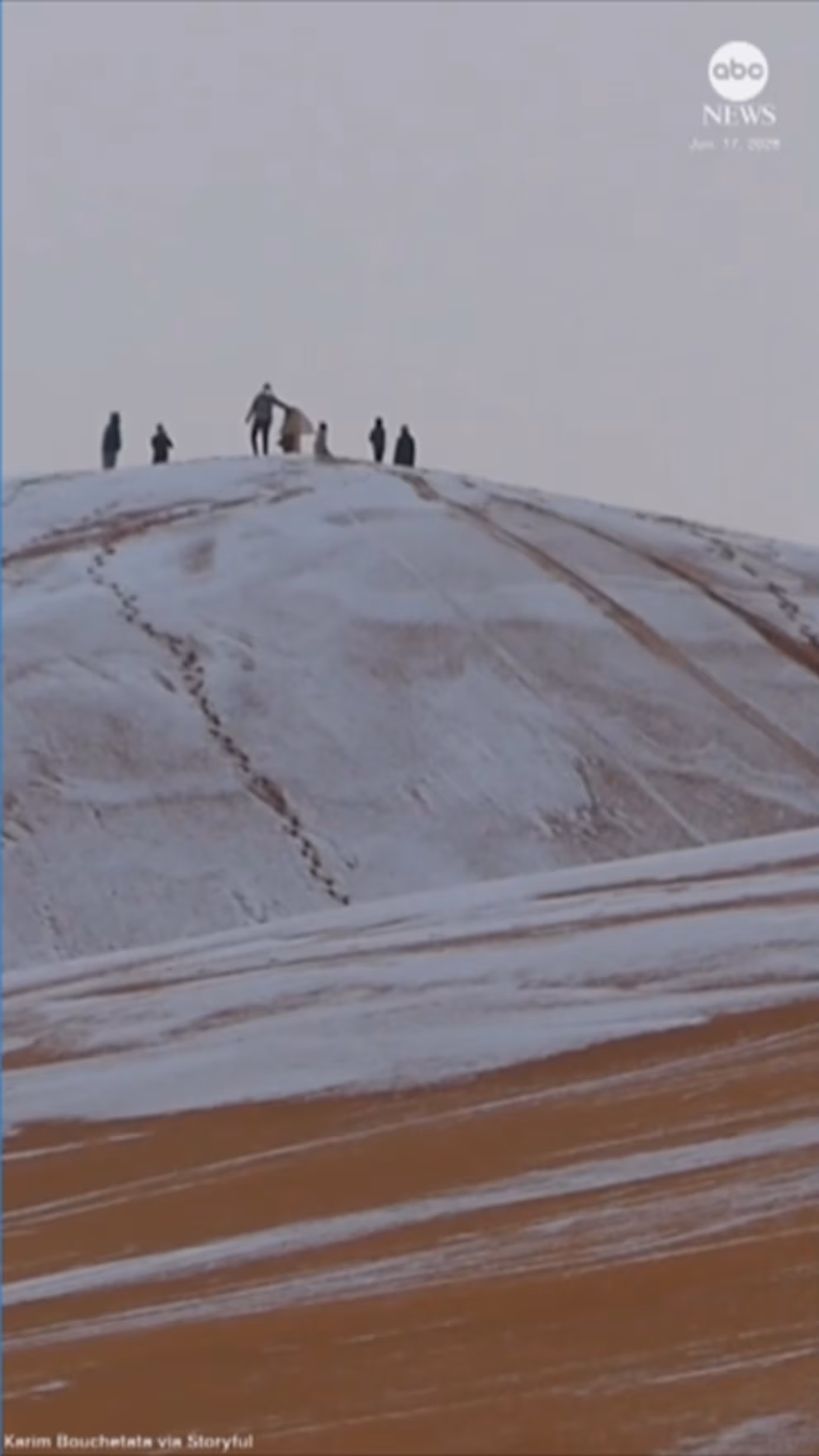 WATCH:  Sahara Desert will get uncommon dusting of snow