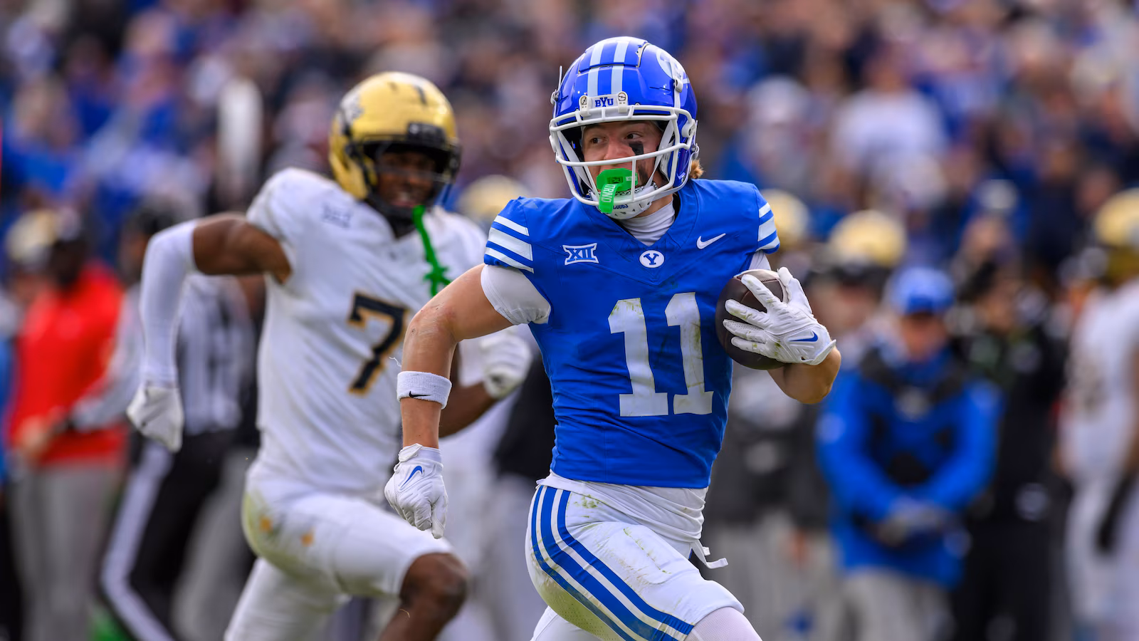 BYU says star large receiver charged with felony rape is not a scholar there