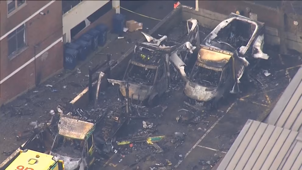 WATCH:  Jewish ambulances outdoors London synagogue set on hearth in antisemitic act