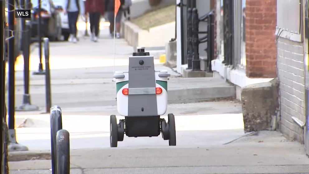 WATCH:  Supply robots slam into Chicago bus shelters, trigger harm