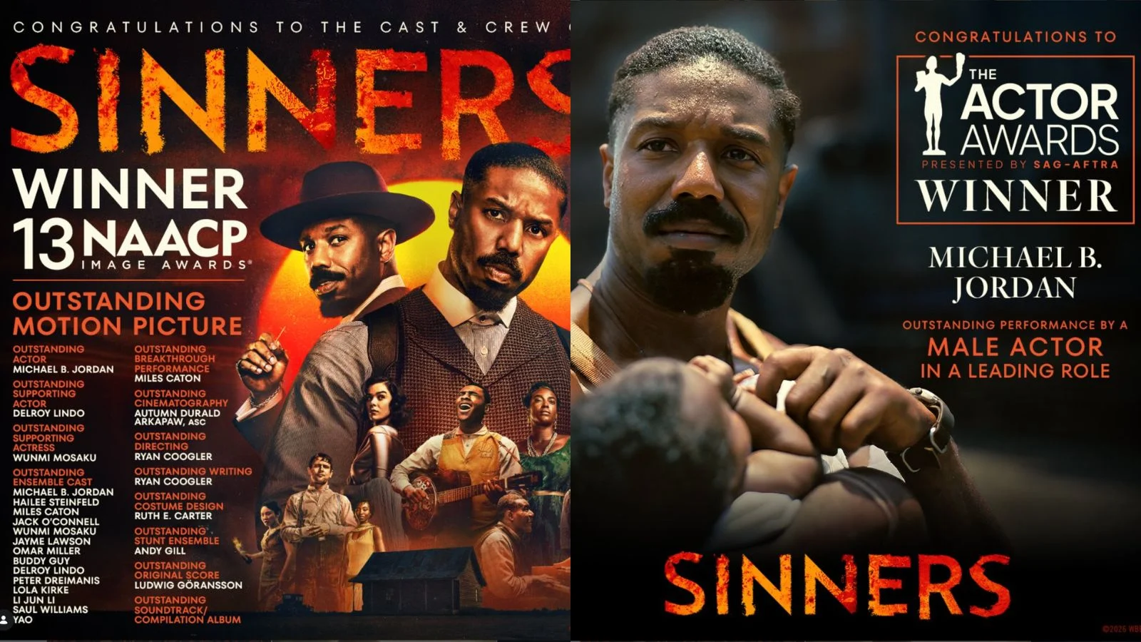 Each Time Sinners Loses an Award, Its Followers Name It Racism. The Movie Deserves a Higher Argument