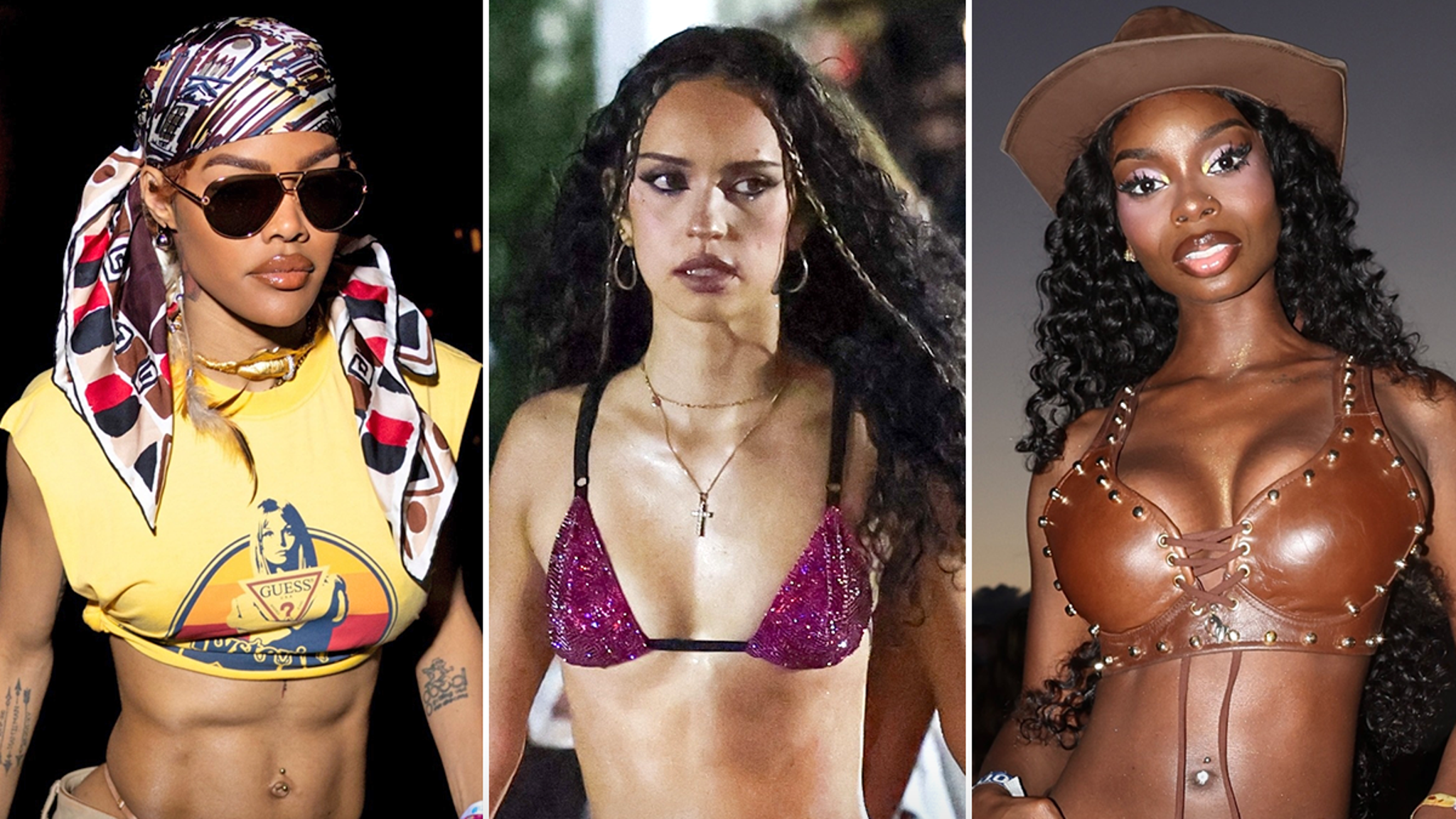 Teyana Taylor, Olandria & Extra Stars Flaunt Abs Throughout Day 1 of Coachella