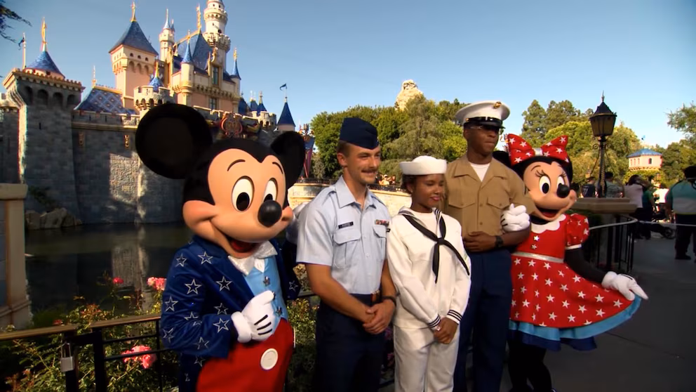 WATCH:  Celebrating Fleet Week at Disneyland