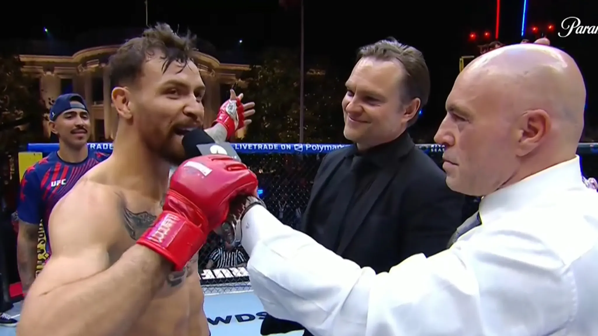 UFC's Mauricio Ruffy Proposes To GF After KO Win At White Home