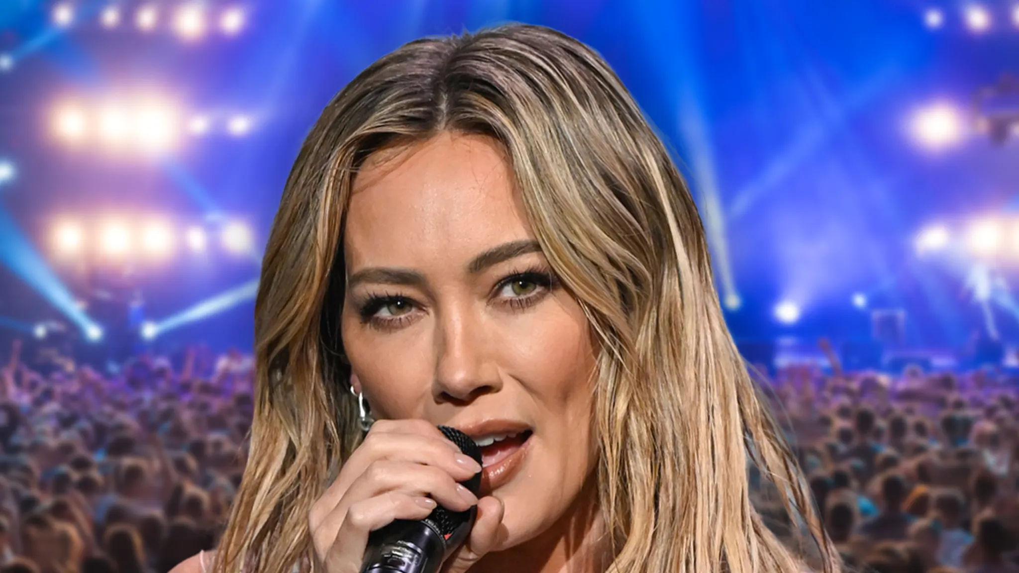Wild Brawl Breaks out at Hilary Duff’s Los Angeles Live performance, on Video