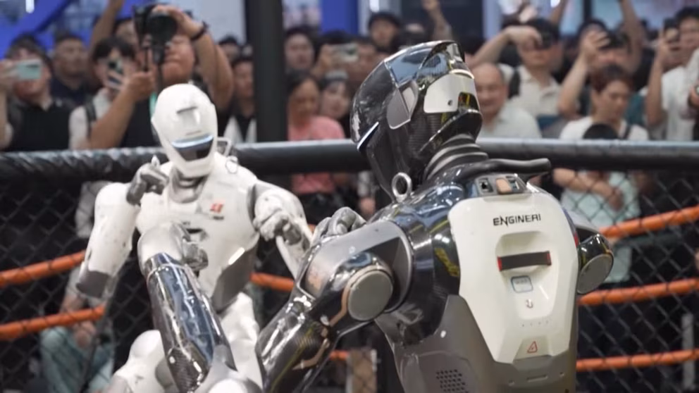 WATCH:  World Humanoid Robotic Video games open in Beijing