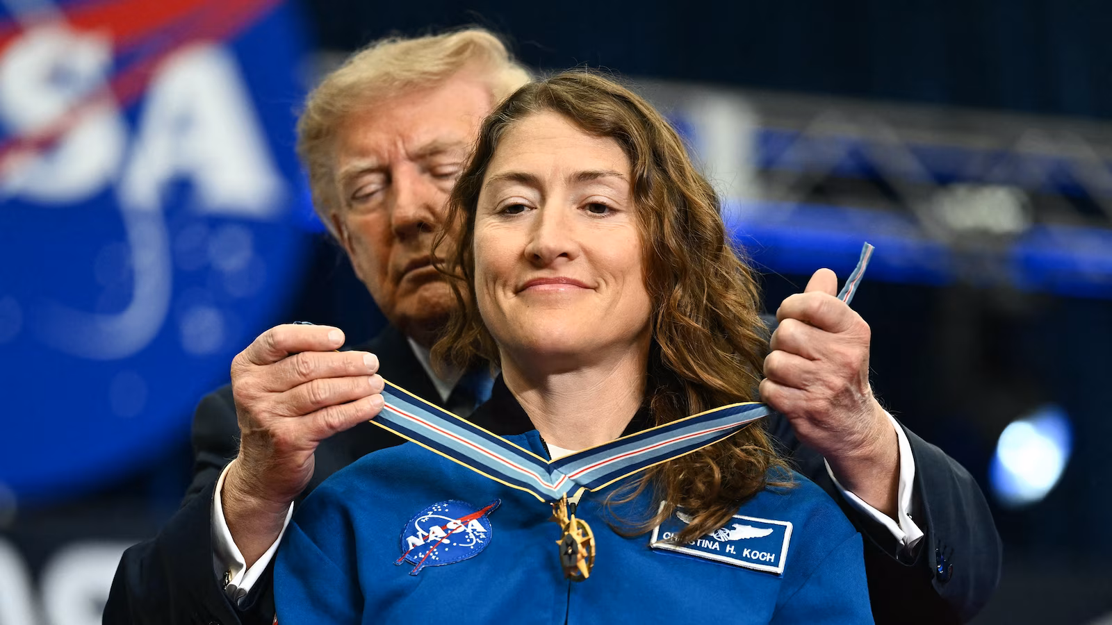 Trump establishes US area academy as Artemis II crew receives House Medal of Honor