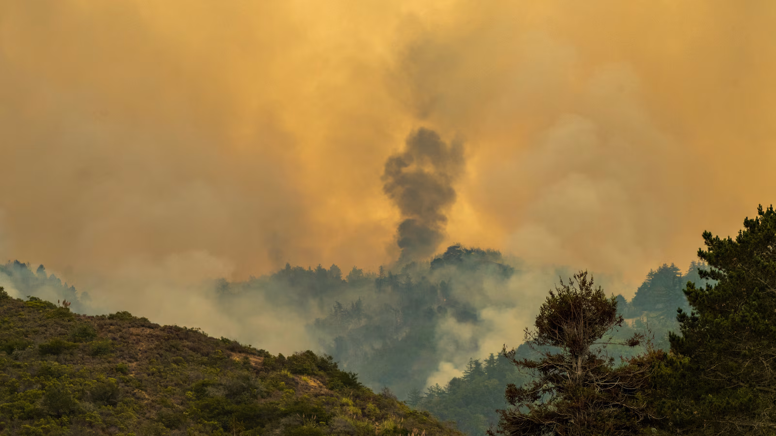 2 wildfires burn alongside California’s scenic Large Sur coast