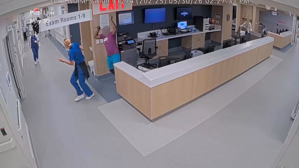 WATCH:  Miami hospital affected person assaults emergency room staff