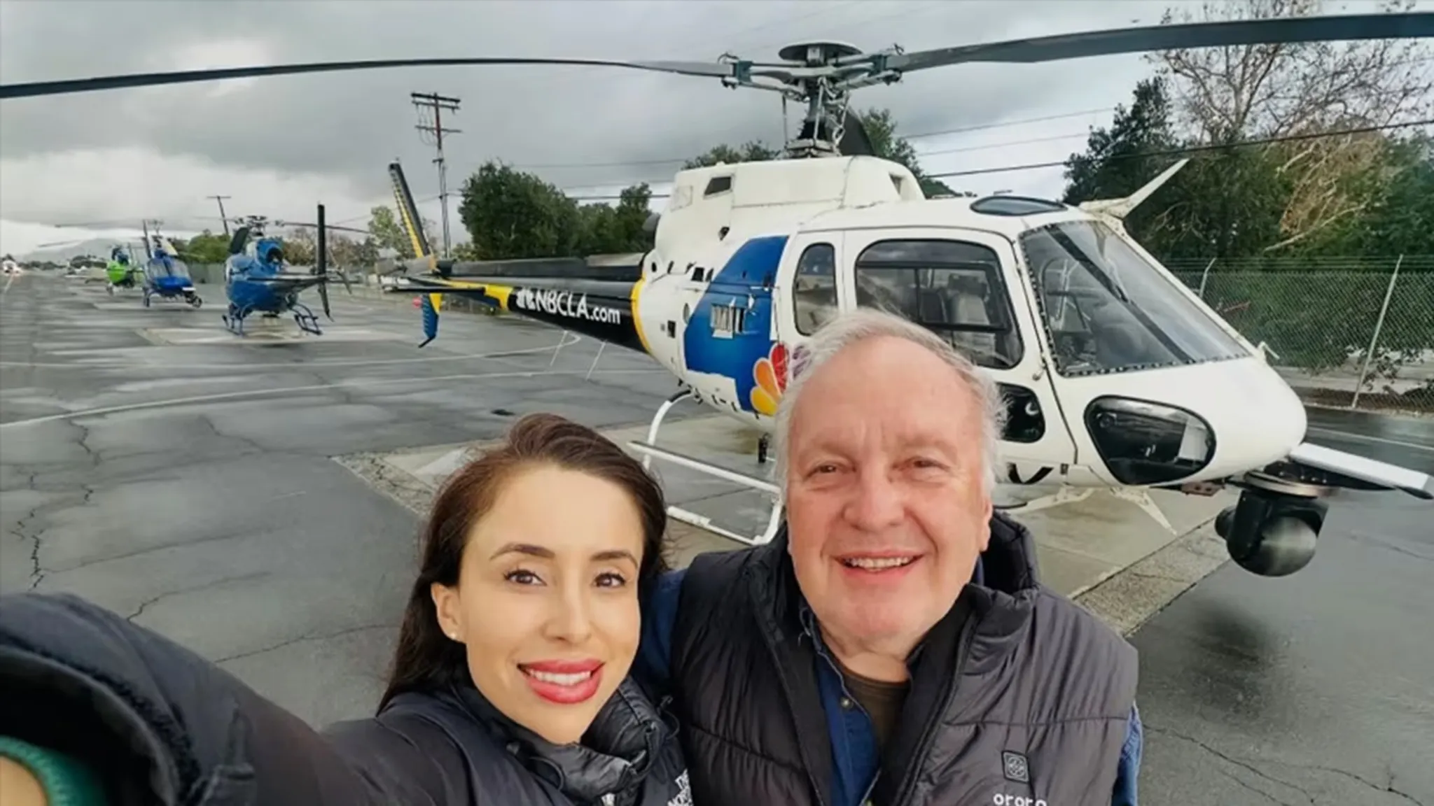 NBC Helicopter Crash Victims ID’d as Eliana Moreno, George Marciniw