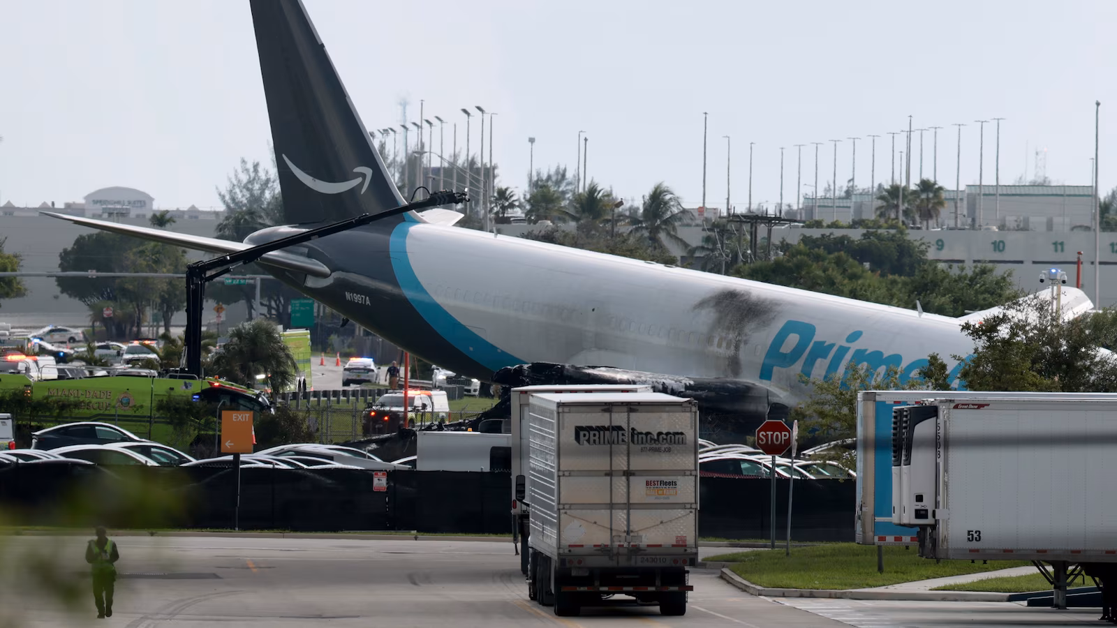 Amazon stops operations with 21 Air after lethal Miami cargo airplane crash
