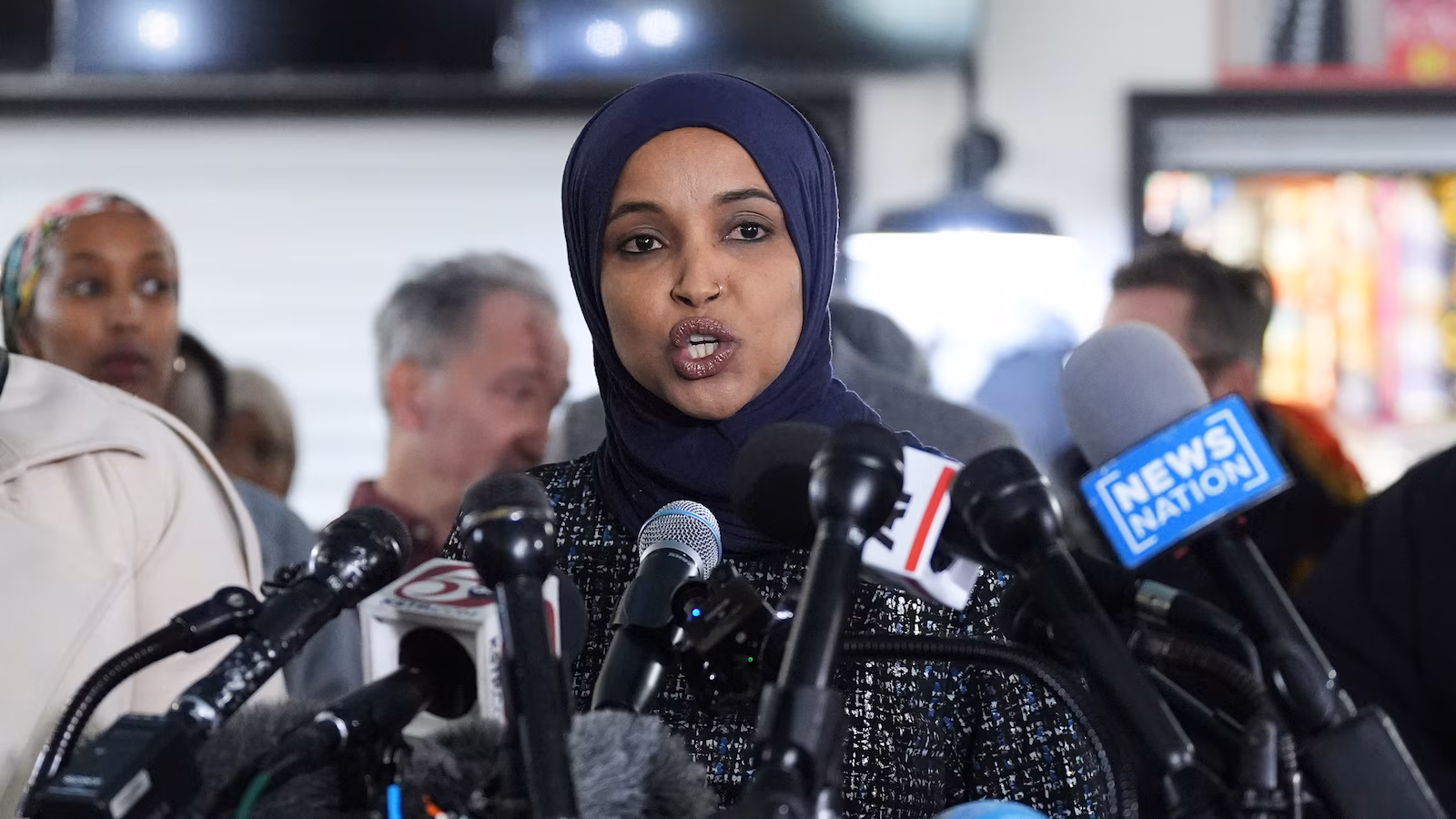 Man who sprayed vinegar at Rep. Ilhan Omar faces sentencing