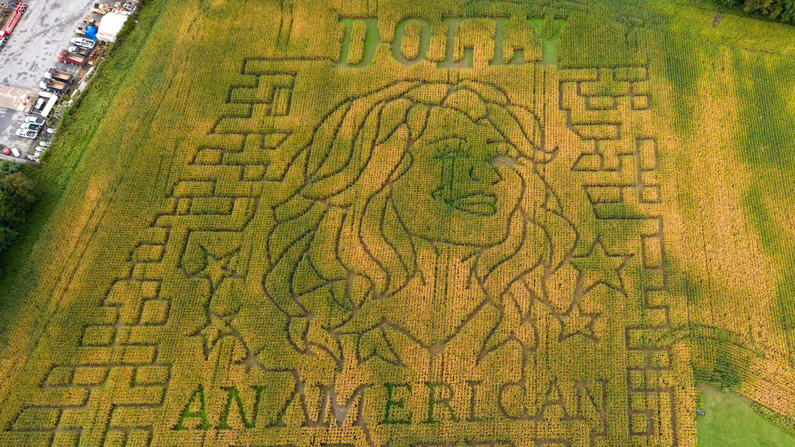 Dolly Parton corn mazes crop up in fields nationwide