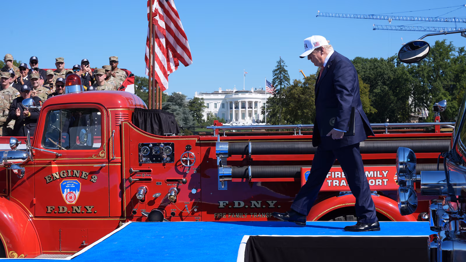 Trump honors 9/11 victims on the Ellipse, pledging to ‘always remember’