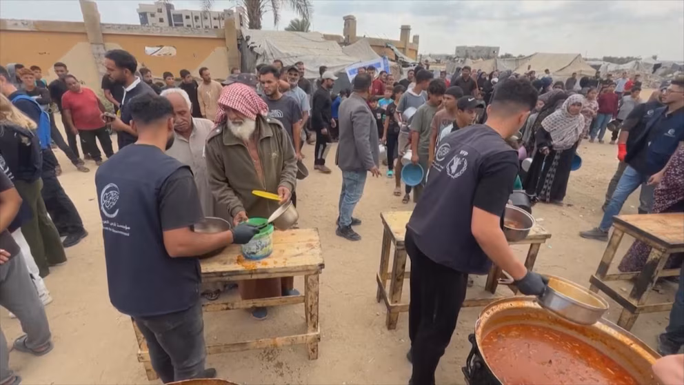 WATCH:  Funding cuts forcing World Meals Program to cut back lifesaving help in Gaza