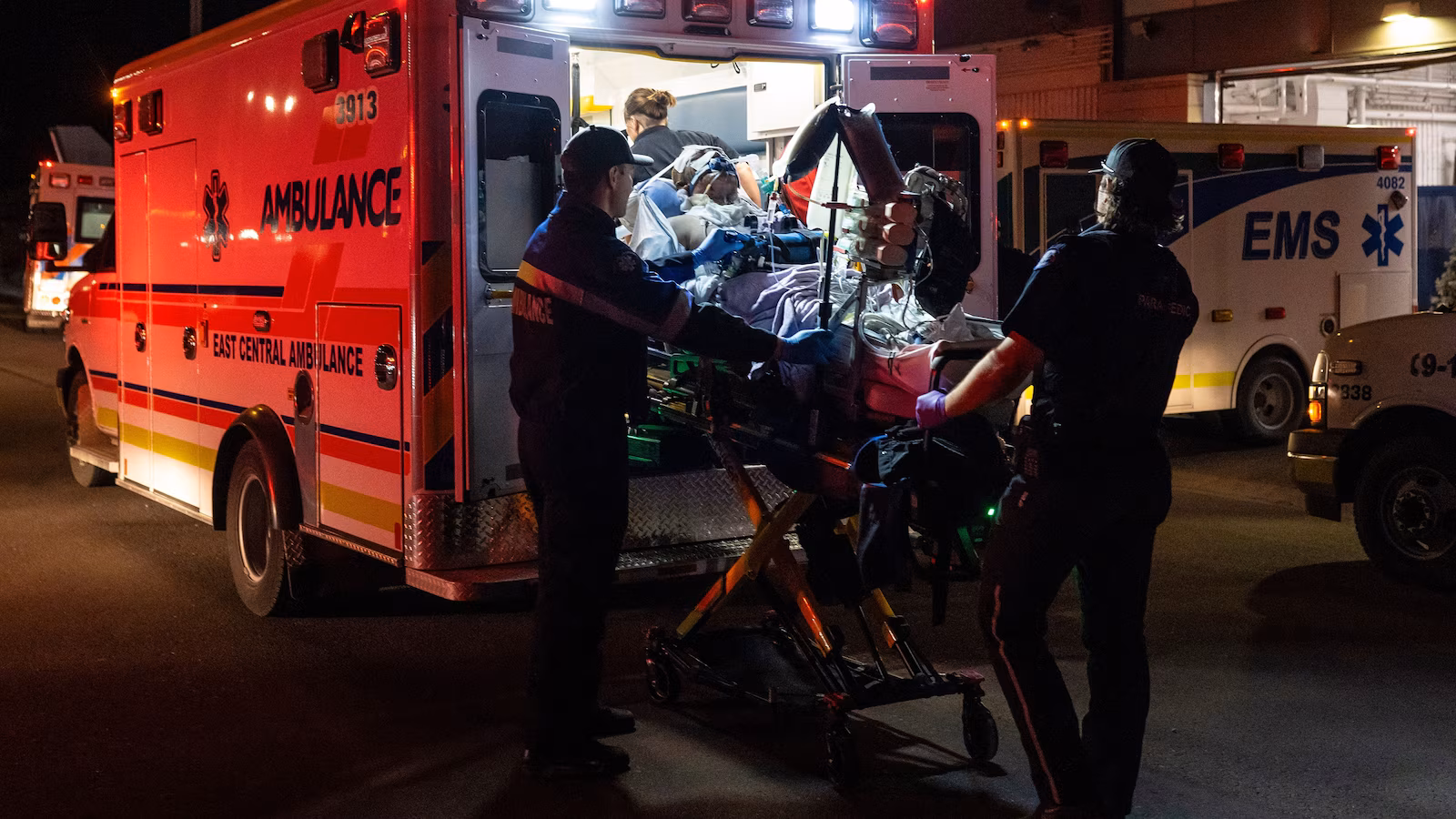 A number of individuals killed, dozens injured in explosion a Canadian army coaching base