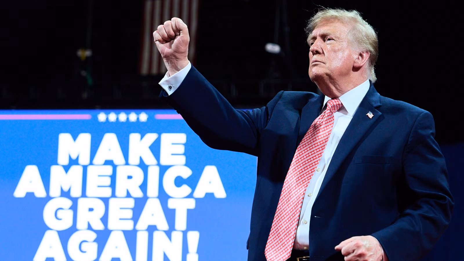 Trump assaults Democratic challenger Adam Hamilton at Kansas rally as Senate race tightens