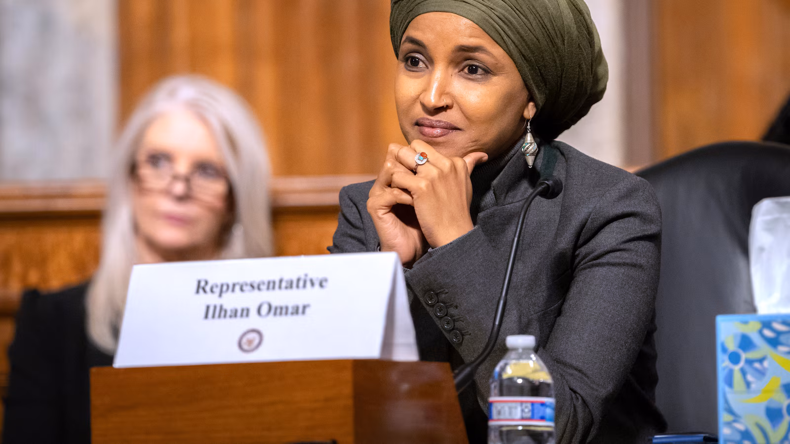 Rep. Ilhan Omar says she is going to from her Washington, DC, residence after federal search